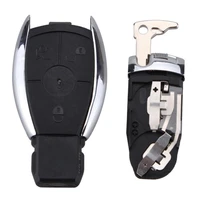 3 button smart key case shell with battery clamp holder for mercedes benz w211 a c e g s r sl ml gml cl gl cls cla clk slk glk