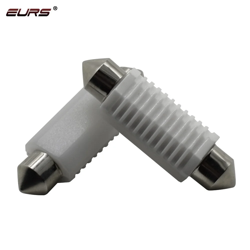 Светодиодсветодиодный лампы EURS для салона автомобиля 31 мм 36 39 41 12 В 24