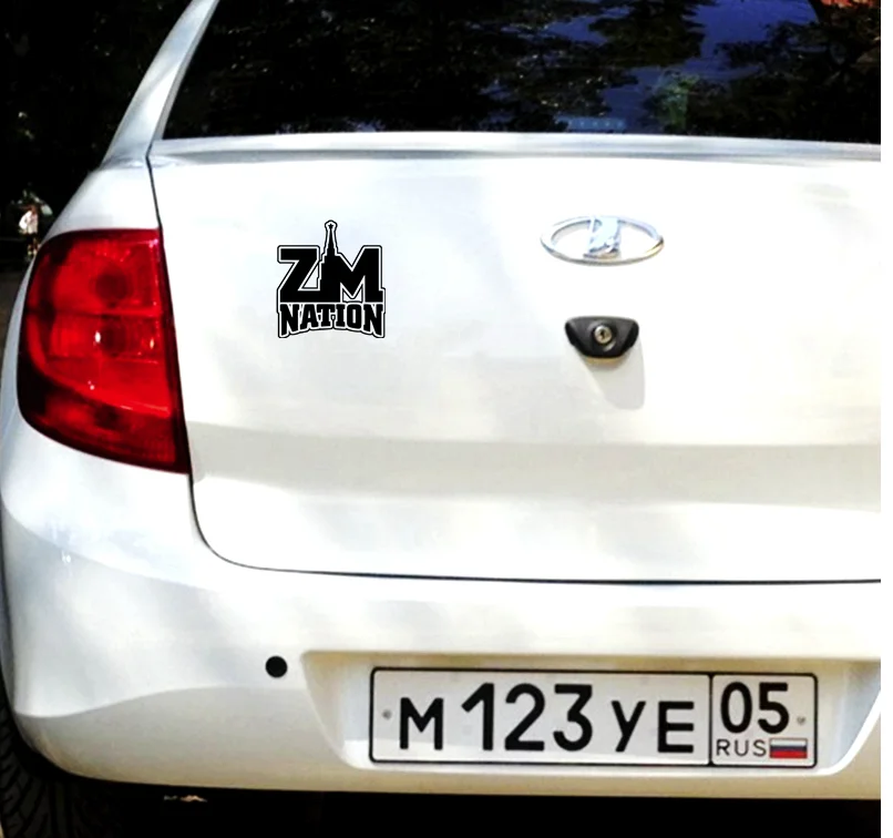 16 2*15 см Автомобильная наклейка zm nation zm-nation забавные автомобильные наклейки N633 |