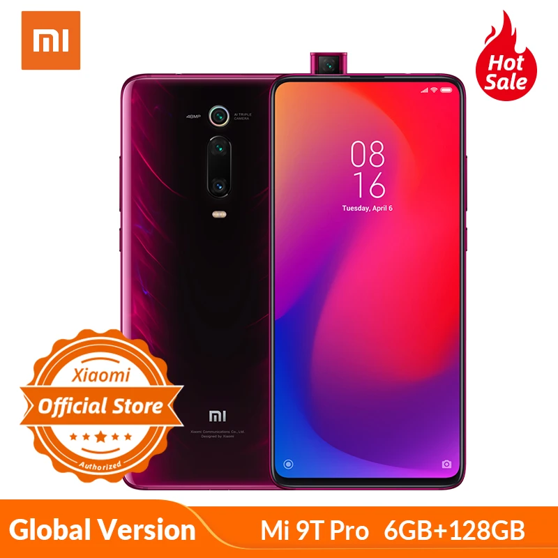 Глобальная версия Xiaomi Mi 9T pro 6GB 128GB Смартфон Snapdragon 855 мобильный телефон 4000mAh 6 39 InScreen