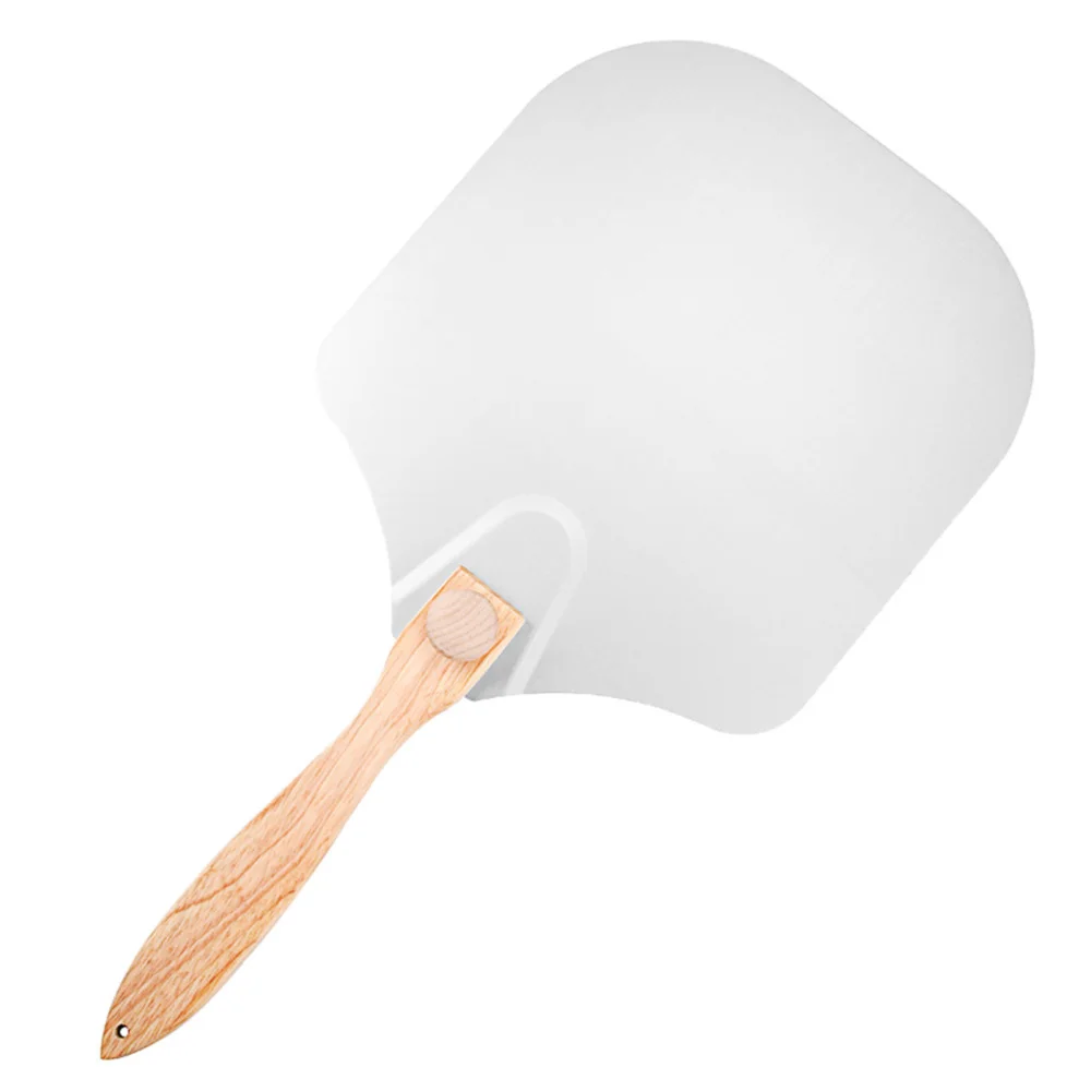 

1pc Baking Pizza Tool Aluminum Pizza Spatula with Wood Handle (Assorted Color)