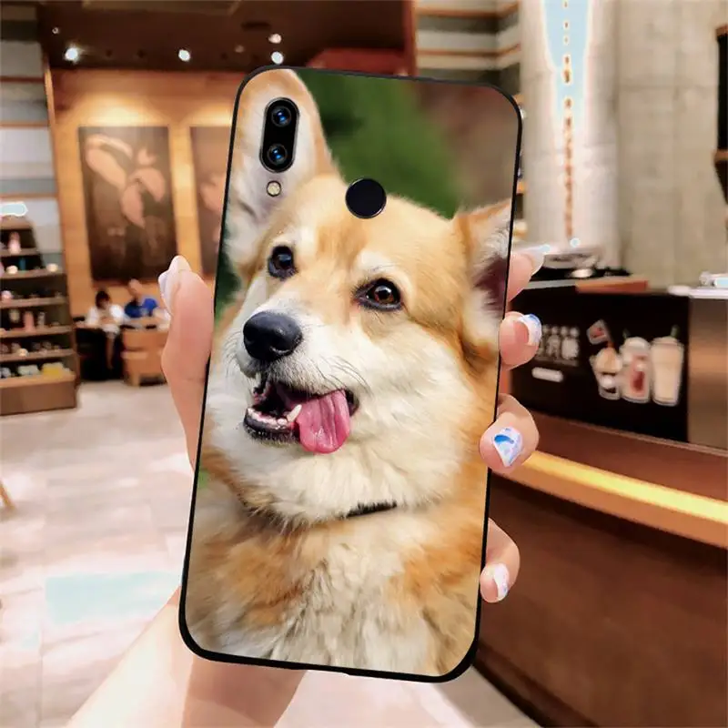 

Corgi cute dog animal luxury protective Phone Case shell For Xiaomi Redmi note 7 8 9 t k30 max3 9 s 10 pro lite