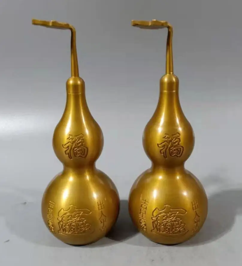 

Китайская латунная статуя с удачей