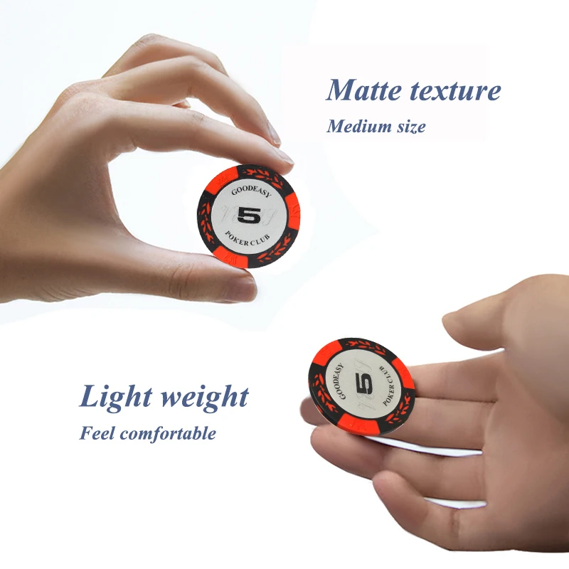 5 шт./лот глиняные покерные чипы наборы Техасский Холдем пшеничная игра pokers