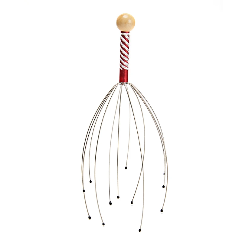 Головками массажирует голову мульти Осьминог Когти для улучшения циркуляции