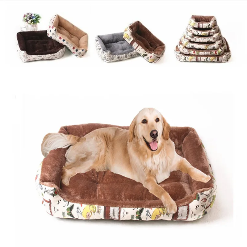 

Теплая и толстая бархатная подстилка для собак в зимний период