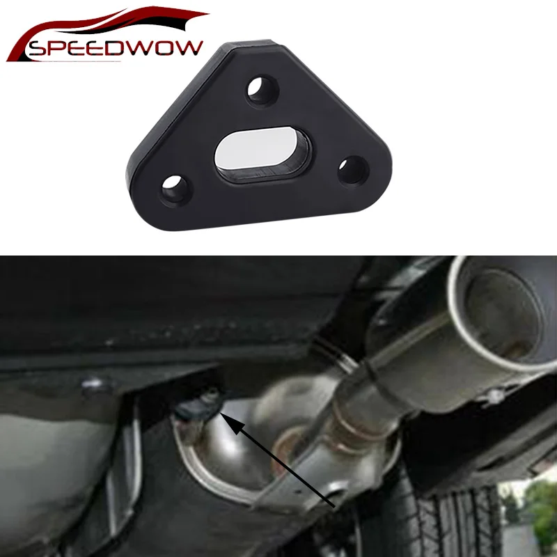SPEEDWOW 3 отверстия автомобильный глушитель вешалки Кронштейн вешалка втулка