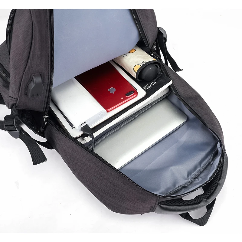 Сумка через плечо с внешним USB-портом для зарядки Водонепроницаемый Школьный