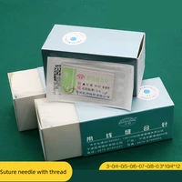 suture needle with thread seamless double eyelid embedding suture corner needle for medical surgical operation
