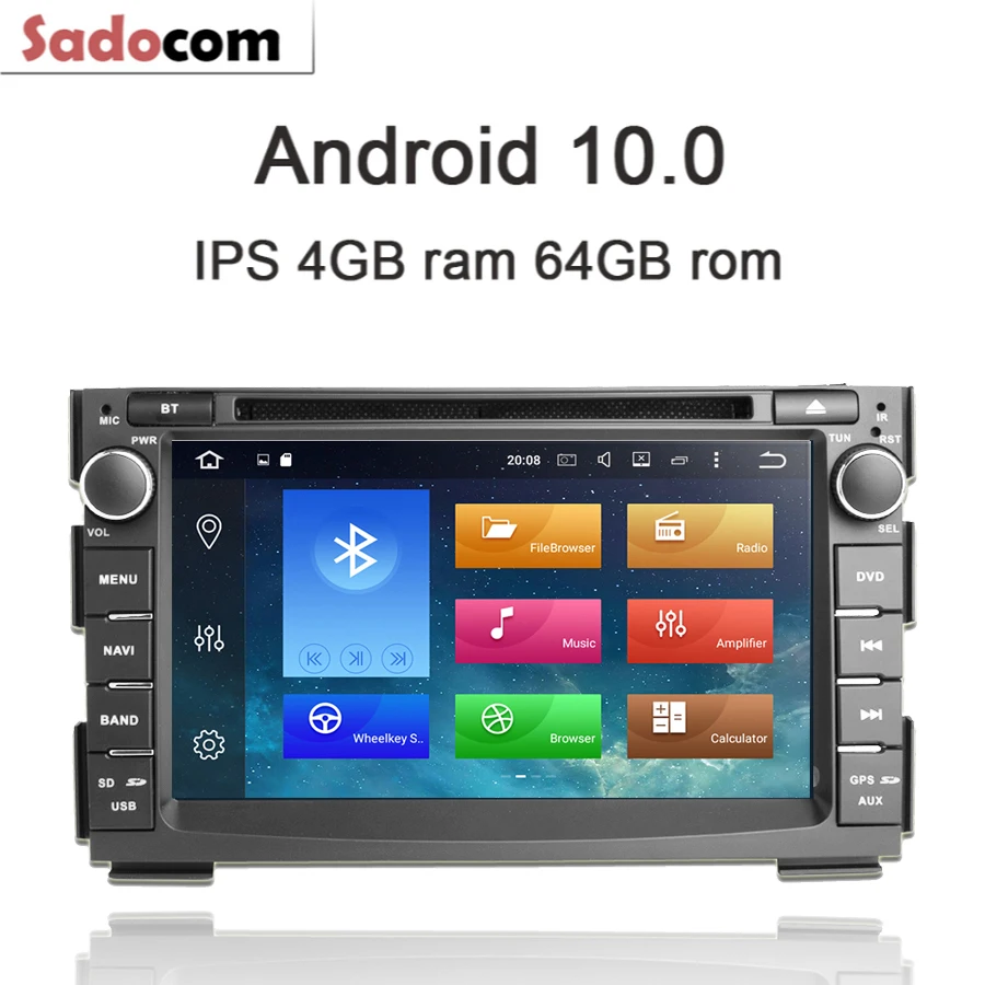 Ips 2 din Android 9 0 автомобильный dvd плеер 8 ядерный 64 Гб ПЗУ 4 ОЗУ автомобильное радио с GPS