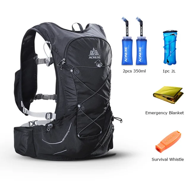 C930 Set-C AONIJIE 15L легкий гидратационный бегущий рюкзак для пеших прогулок MTB велосипед Кемпинг марафон гоночный рюкзак сумка 2L водный Пузырь - Цвет: C930 Set-C