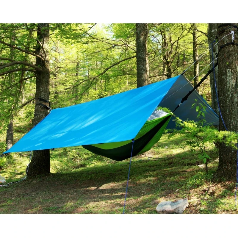 

Ultralight Hanging Hammock Outdoor Portable Waterproof Tent Camping Canopy Mat