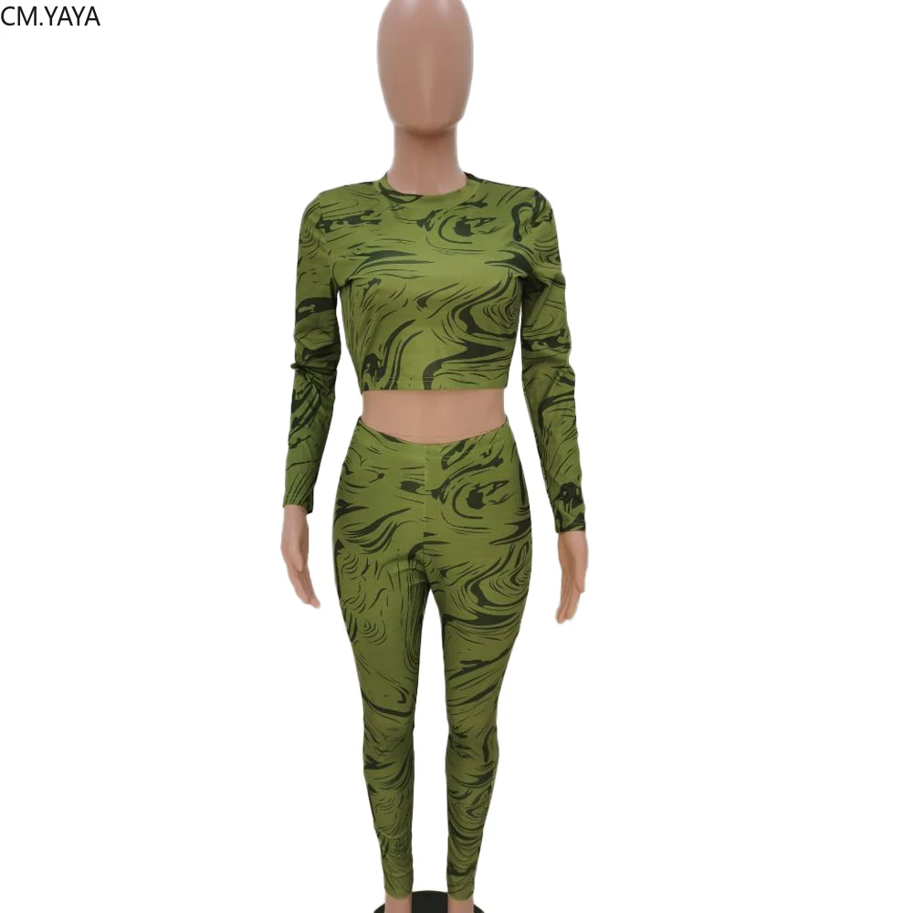 Женский комплект из двух предметов GL зимний укороченный Топ с длинным рукавом и