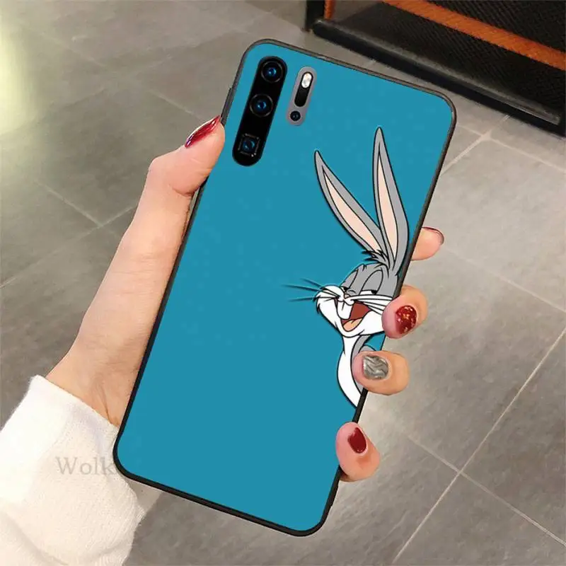 

Cartoon cute Bugs Bunny Phone Case for honor 7A 8x 8s 9 10i 20s V30 PLAY lite pro nax fundas cover