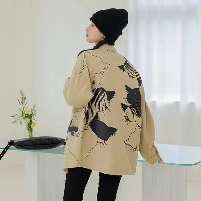 Демисезонная джинсовая куртка женская модная пальто новинка 2022 Корейская