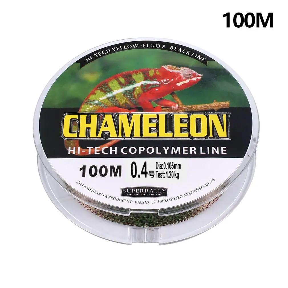

100m Fishing Line Braided Fishing Line Strong Horse Main Line Spotted Nylon Yarn Multifilament Fishing Line