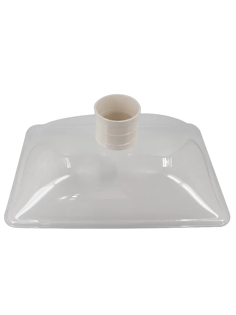 

Moxibustion Smoke Hood Plastic/Stainless Steel Hood Square/Round Smoking Suction Hood Universal Dust Collection Hood