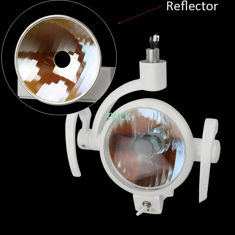 

Dental Cold Light Shadowless Oral Light 50W Halogen Lamp for Dental Unit Chair Platform Tool Wrench Accessories Kit