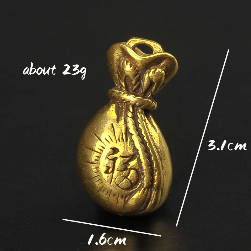 Ручная работа медная сумка для денег брелки подвески брелок ключей подарки пар