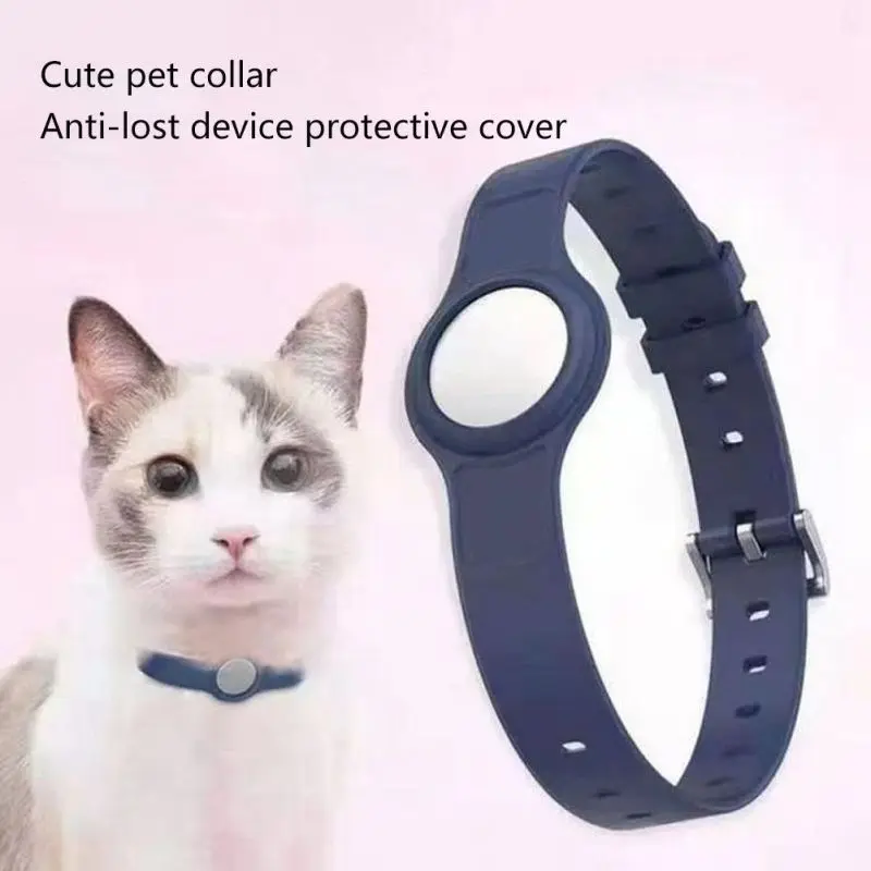 Ошейник для домашних питомцев Apple Airtag ремешок собаки кошки регулируемый рукав