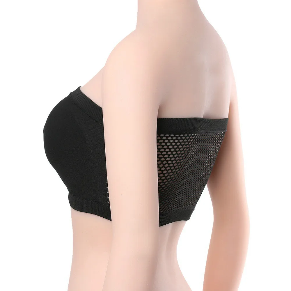 

Bras Bralette Underwear Women Sexy Invisible Strapless Bra Push Up Ladies Lingerie Brassiere Breathable Seamless Vest Crop Tops