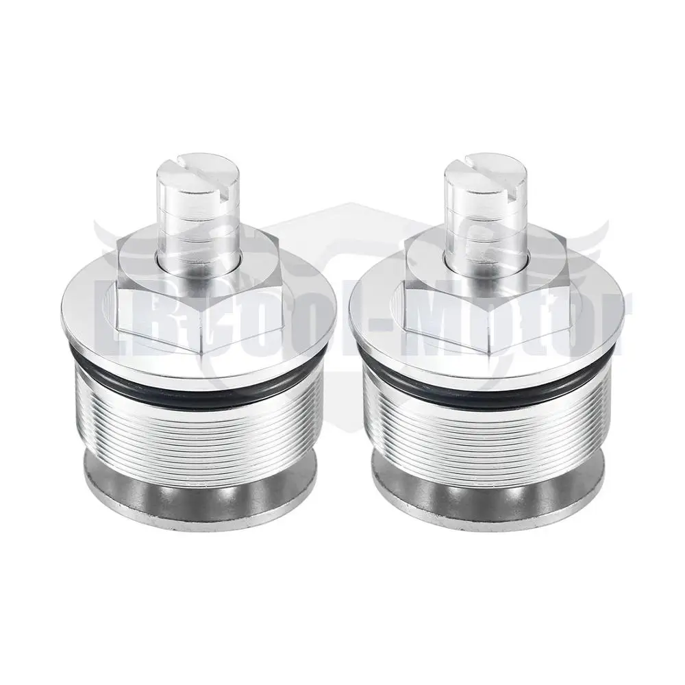 

Колпачки вилок Preload для Honda NC700 2012-2017 NC750 2016-2020 CTX700 2014-2018 41 мм, шестигранные регулируемые болты вилки, винты Серебристые