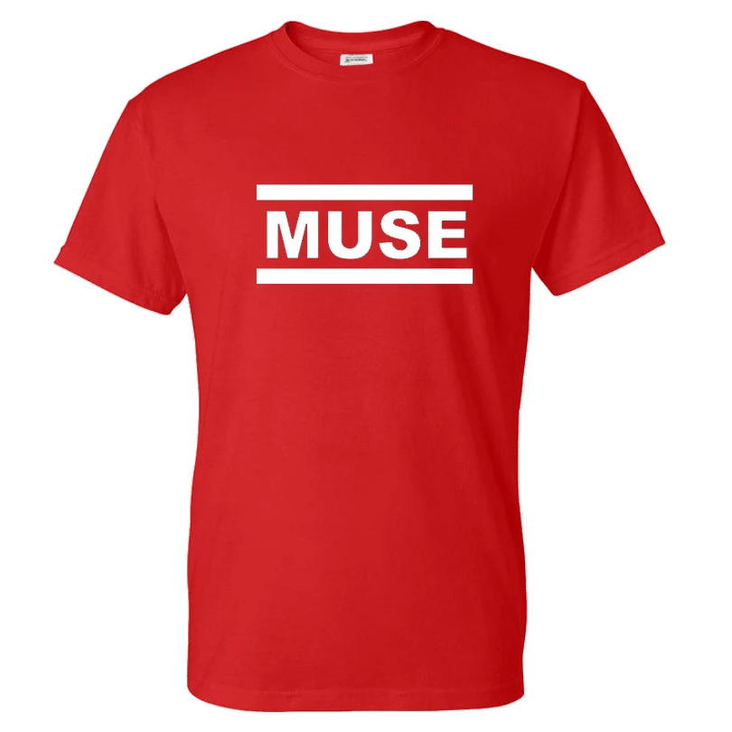 2021 модная футболка MUSE с рисунком рок-группы стиль унисекс хлопковая