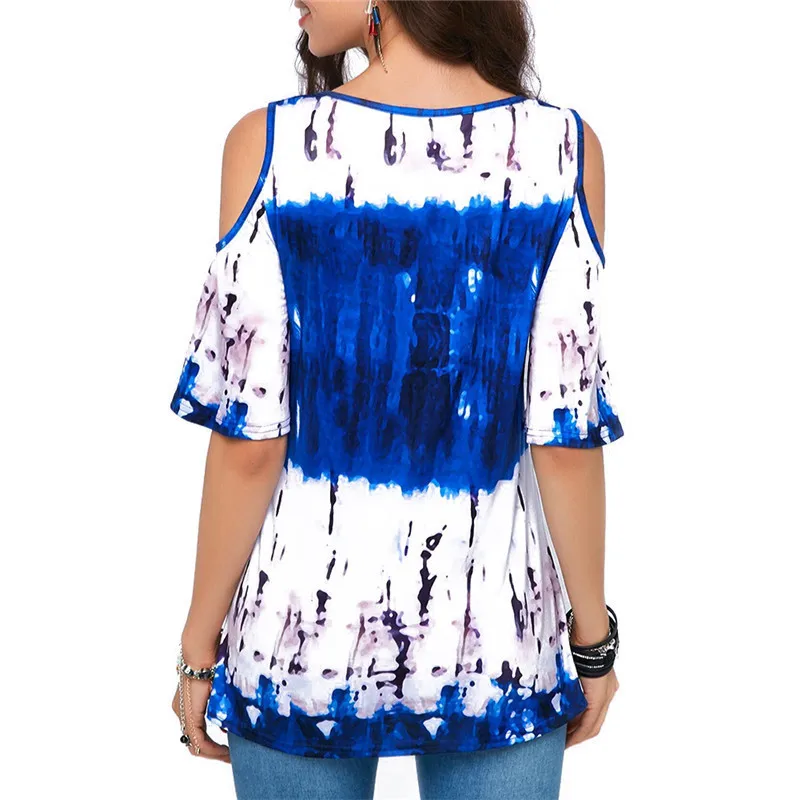 

Футболка женская оверсайз с коротким рукавом и принтом