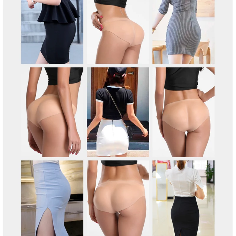 Силиконовые трусики подкладка для бедер увеличитель ягодиц формирователь