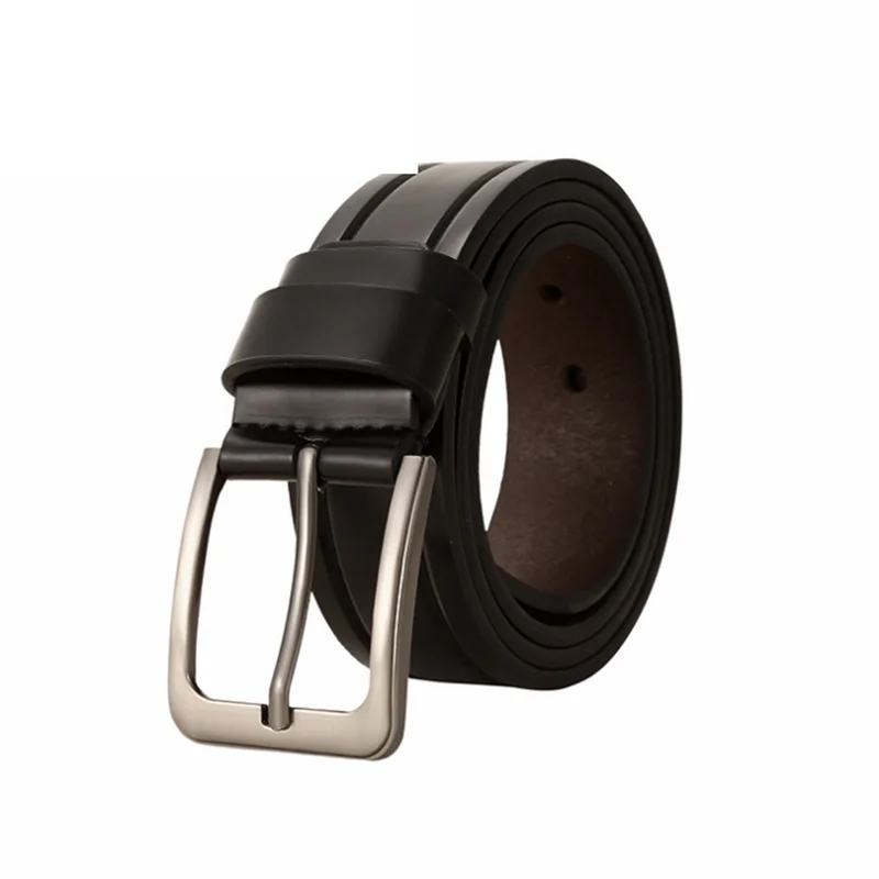 

2021 Luxury Brand Belts for Men Pin Buckle High Quality Genuine Leather Belts