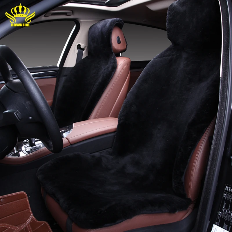 Накидка на сиденье автомобиля из натуральной меха овчины.короткие волосы авточехлы.черный цвет.теплая чувства.чехлы на авто универсальные.авто чехлы для honda accord 8.peugeot 307.lexus gs300 bwm
