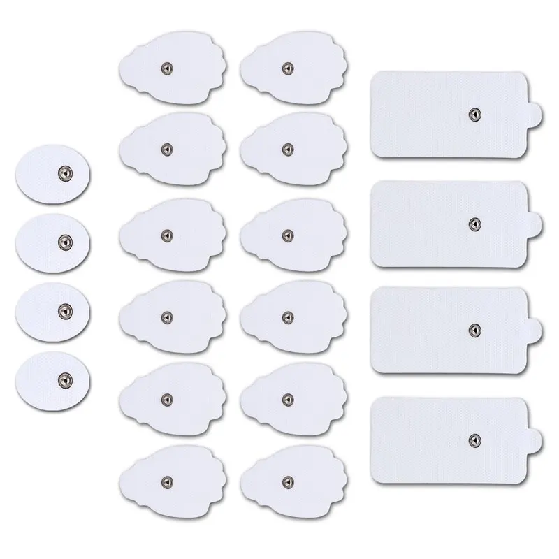 

10/20pcs EMS Tens Electrode Pads Conductive Gel Pad Body Acupuncture Therapy Massager Therapeutic Pulse Stimulator Electro Pad