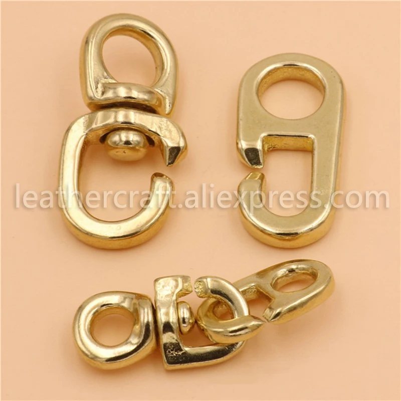 1x металлическая твердая латунь флагшток де карабины металлические крепежные