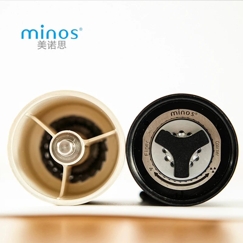 値段 プラスチックコーヒーグラインダーハンドクランク手動マシンカフェ穀物クリエイティブ穀物グラインダーmolinilloカフェキッチンcoffeeware ED50KF