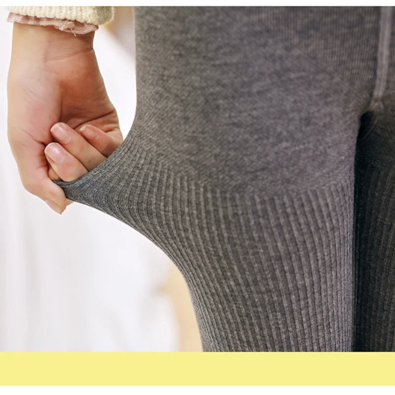 Трикотажная хлопковая футболка колготки для девочек теплые осени мягкая От 2 до 12