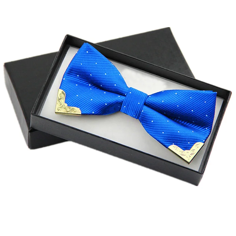 Мужской галстук бабочка Поддельный Воротник Женский шелковый свадьба черный