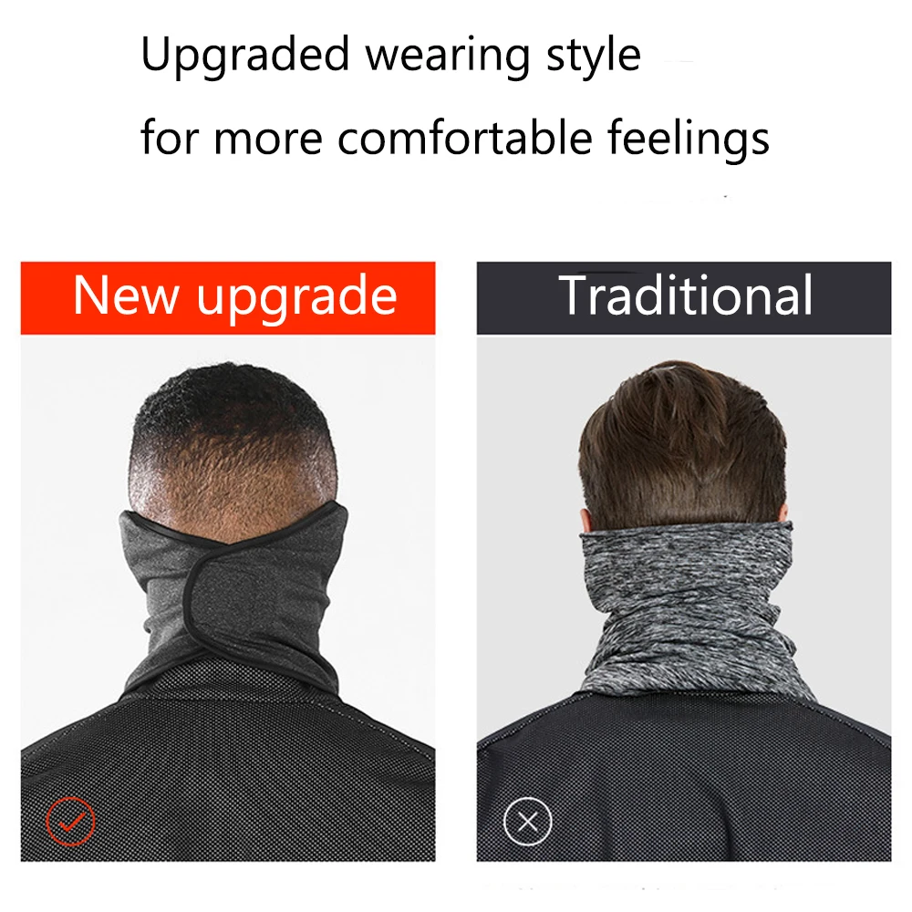 Мужской зимний обогреватель для шеи велосипедная бандана рыбалки повязка на