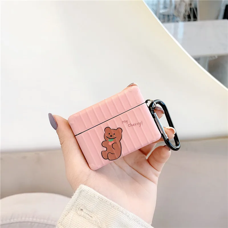 Чехол для беспроводных наушников Apple Airpods Pro в Корейском стиле|Аксессуары