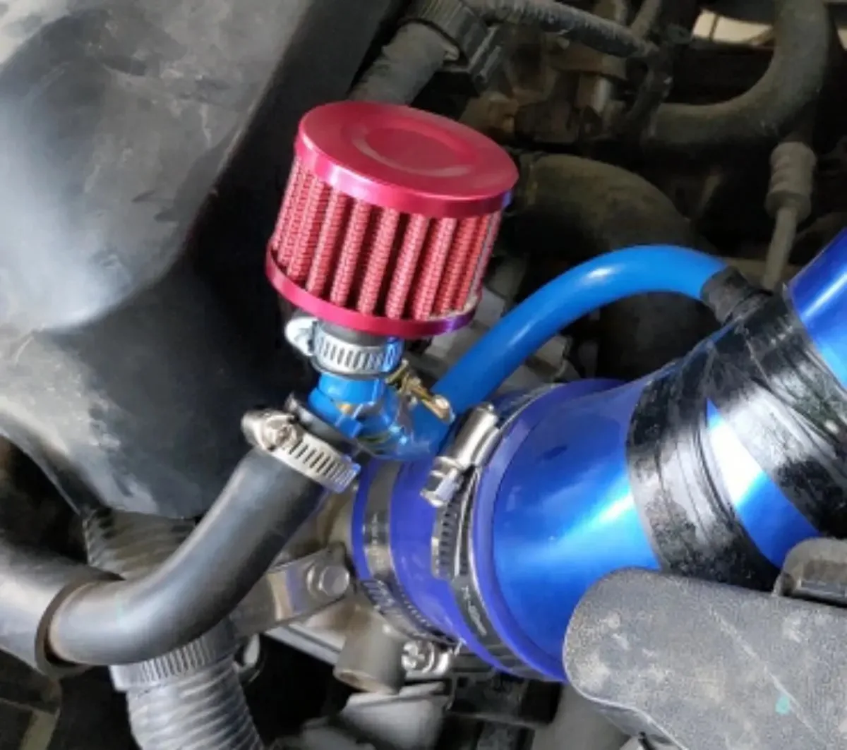 Воздушный фильтр Универсальный Малый воздушный с насадкой в виде грибов около 25