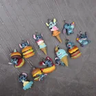 Креативная мультяшная кукла Disney Stitch, кулон, ожерелье, Аниме фигурки, модель Стича, милые игрушки, подарки на день рождения и Рождество