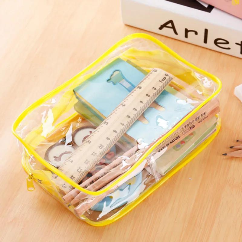 Портативная прозрачная водонепроницаемая сумка для мытья дорожная косметичка