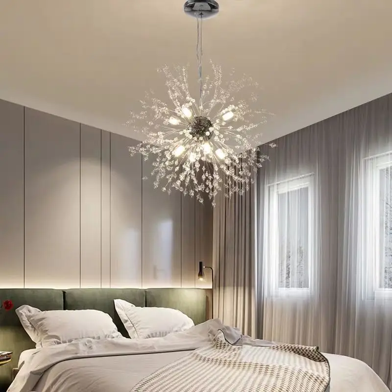 Современные светодиодные подвесные светильники в виде одуванчиков G9 потолочная