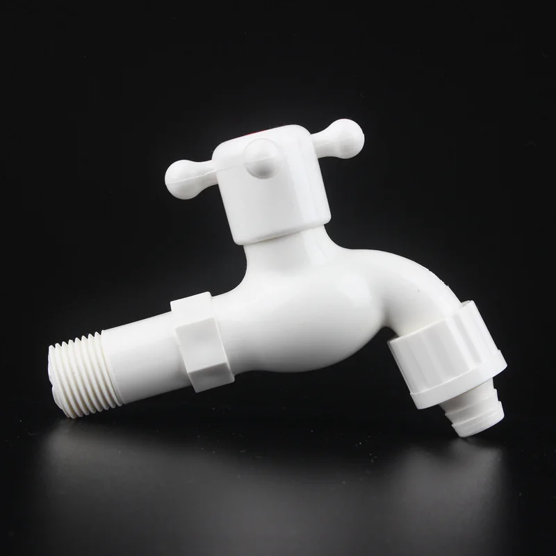 1/2 &quotнаружная резьба ПВХ водопроводная Сливовая ручка в форме цветка