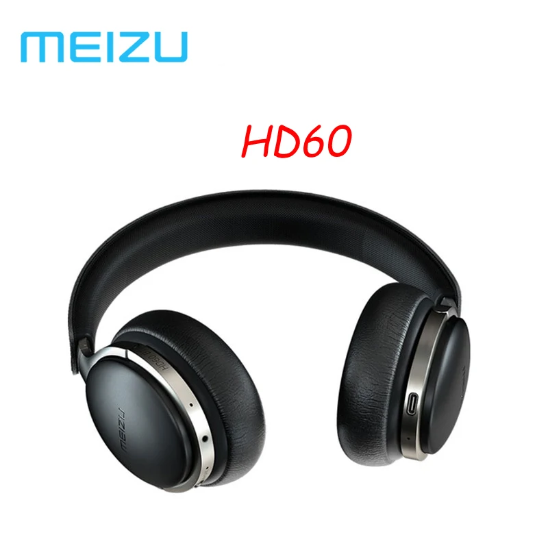 Оригинальные наушники Meizu HD60 Bluetooth 5 0 type c зарядка аккумулятора 500 мА/ч управление