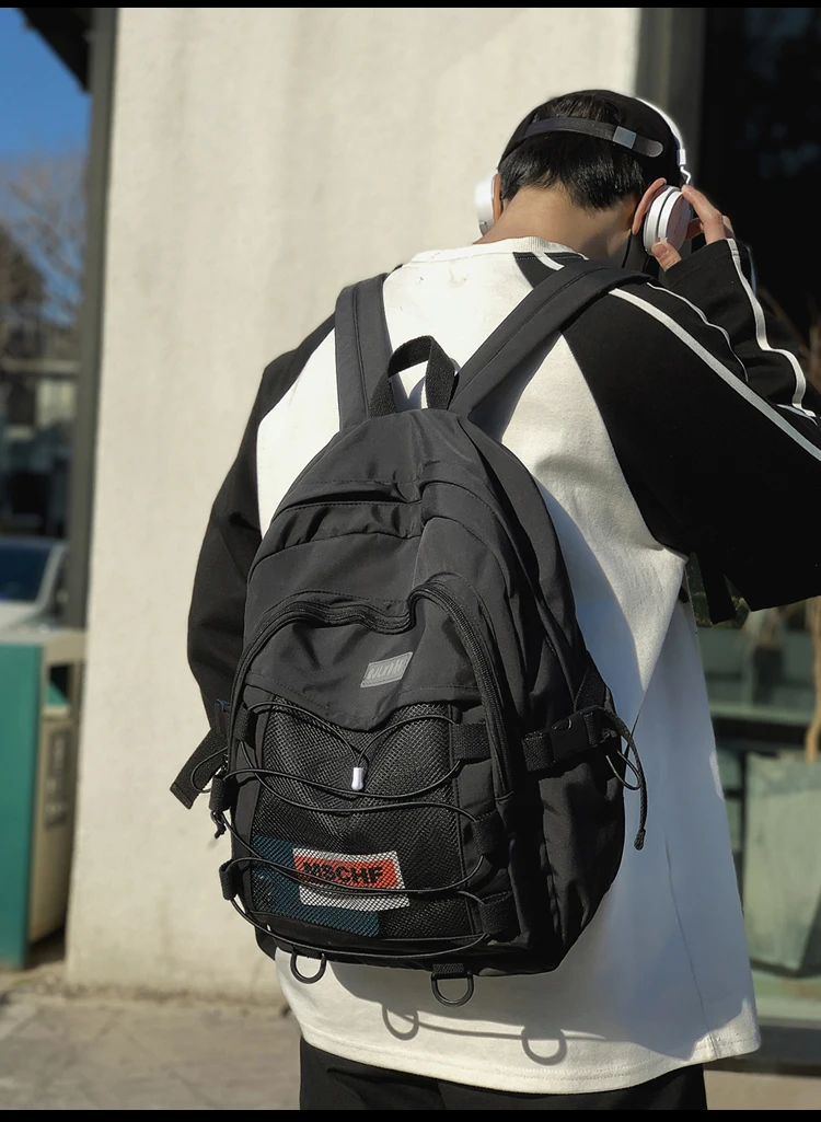 

BB923 2021 new Large-capacity high school and college students retro Japanese Harajuku tide brand backpack
