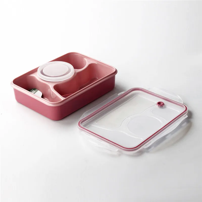 Ланч бокс Bento для микроволновой печи коробка здоровой пшеничной соломы пищевой