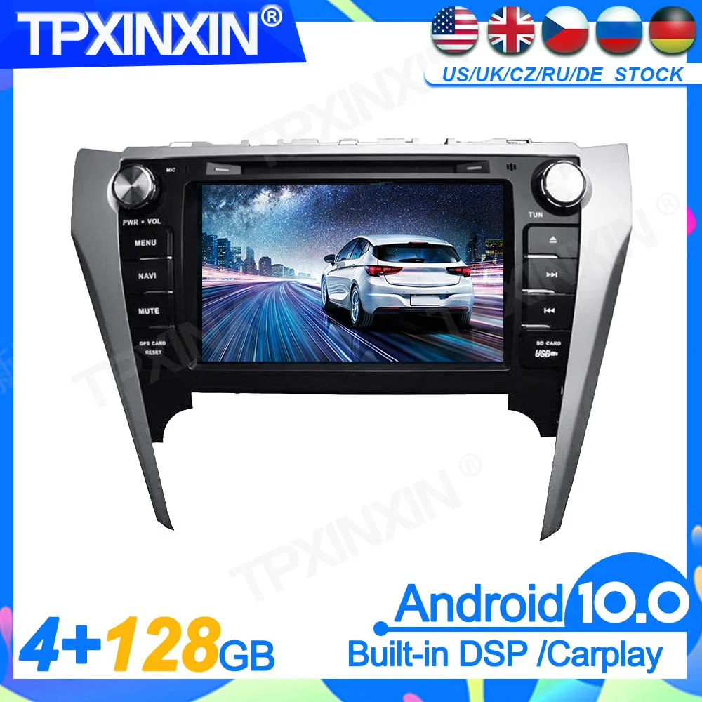 4 Гб + 128 ГБ Android 2012 для Toyota Camry 2013- головное устройство автомобильный