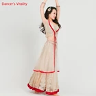 Костюм Lengha для индийских танцев, полиэстер, юбка Анны, сари, повседневные Костюмы для выступлений, Женский пакистанский костюм, комплект из 3 предметов