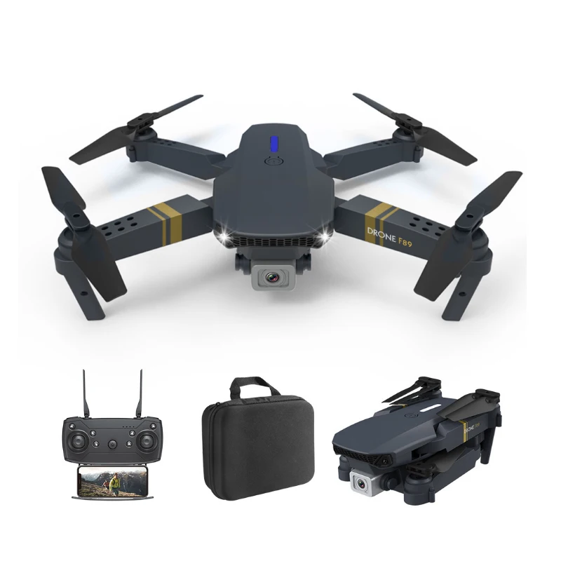 

F89 мини Дрон профессиональный HD 4K 1080P двойная камера s Wifi складные Дроны с камерой режим удержания высоты RC Квадрокоптеры Дрон подарки