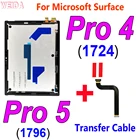 Для Surface Pro 5 1796 LCD для Microsoft Surface Pro 4 1724 LCD дисплей кодирующий преобразователь сенсорного экрана в сборе для Surface Pro 6 LCD